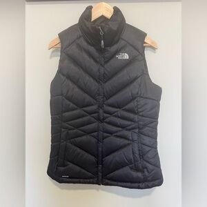 The North Face Women's Dark Gray Quilted Vest size Small